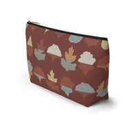 Frond Accessory Pouch w T-bottom in Red
